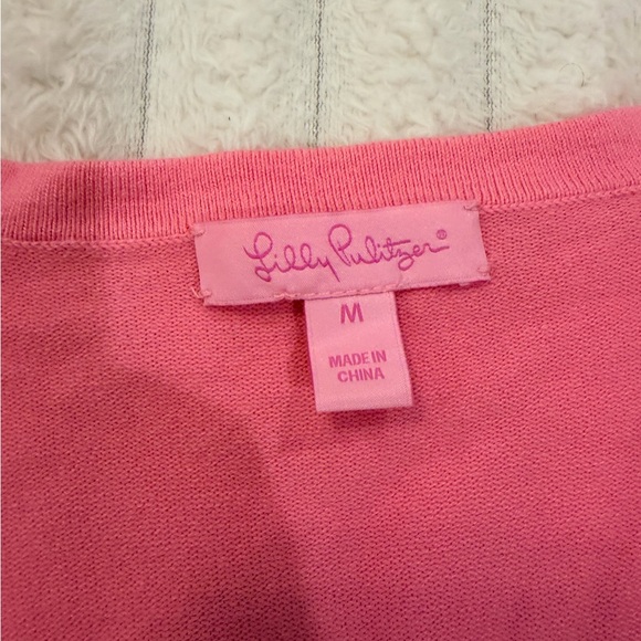Girls Lilly Pulitzer Vibrant Pink Knitwear - Picture 2 of 3